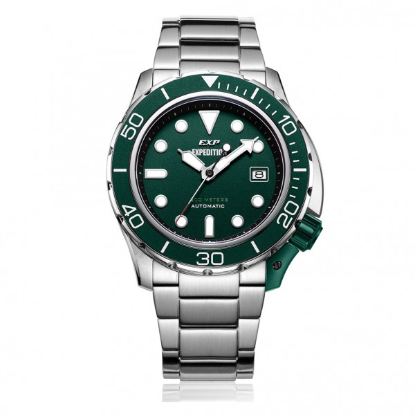 Expedition EXP 6809 Silver Green MABSSGN Automatic Man